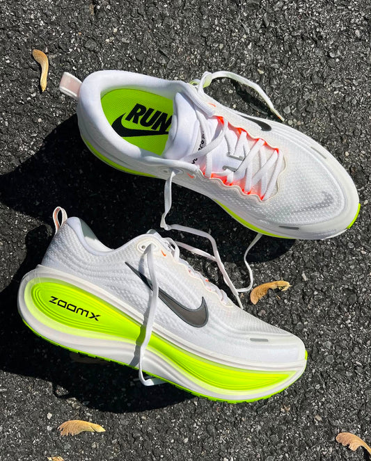 Nike Vomero Plus White Barely Volt Black