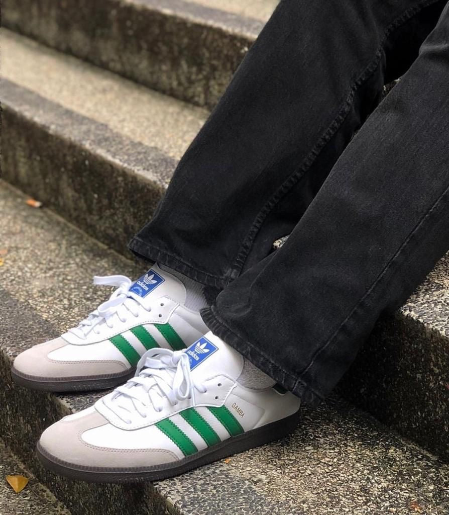adidas Samba OG Footwear White Green