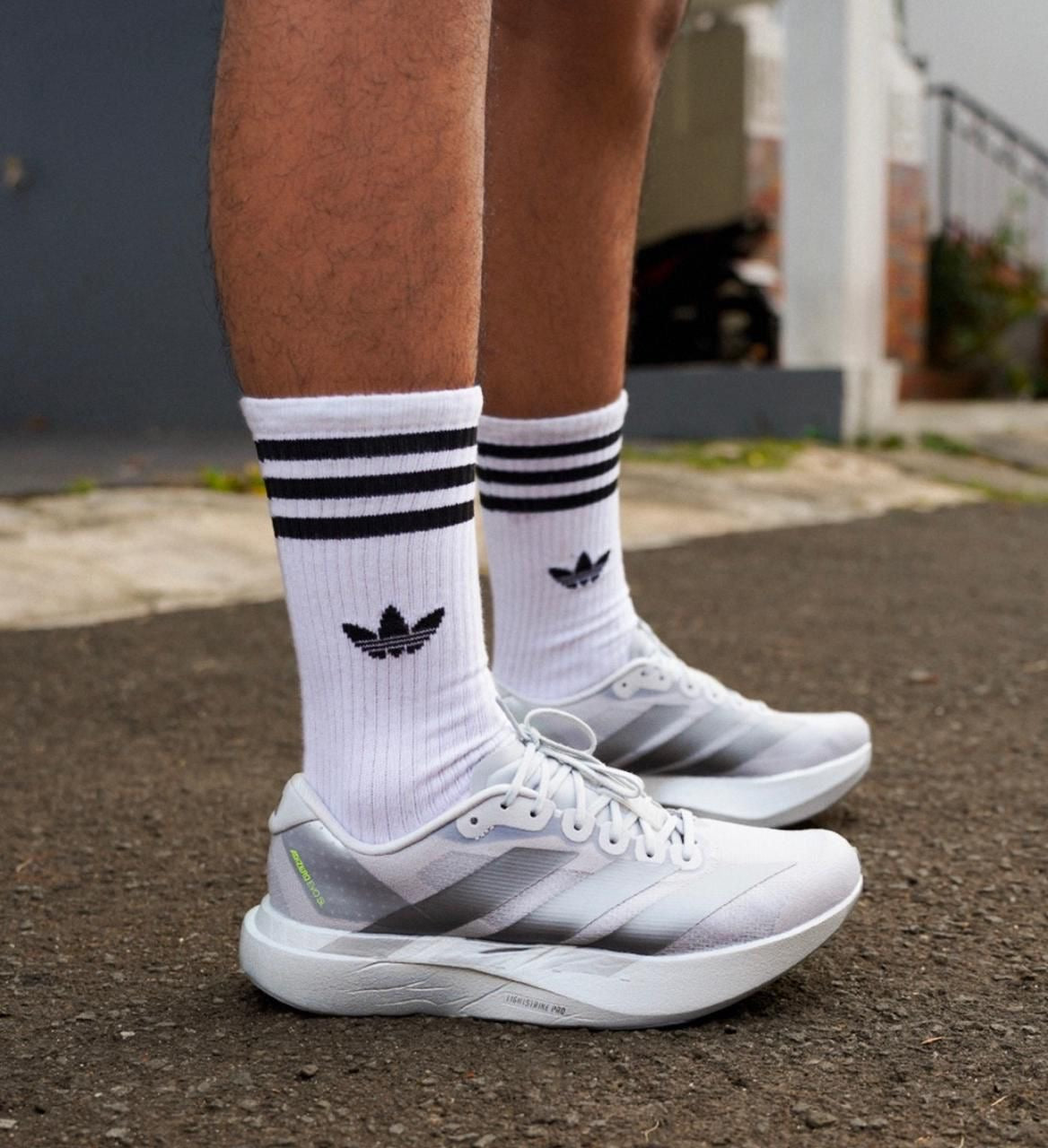 adidas Adizero Evo SL Silver Metallic