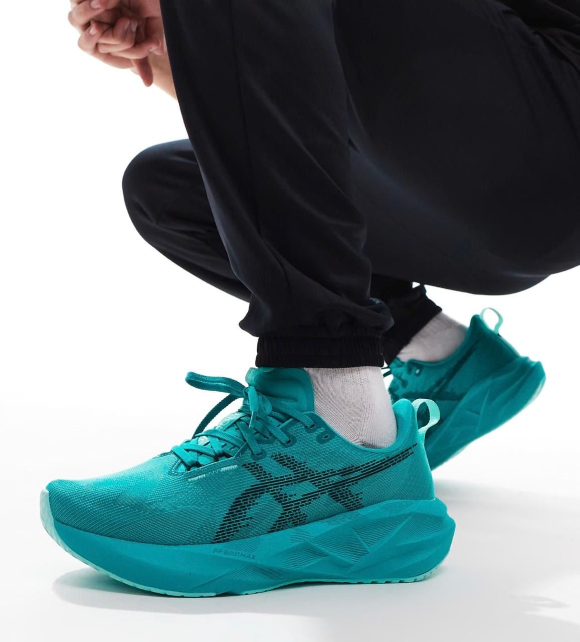 ASICS Novablast 5 Wave Teal Black