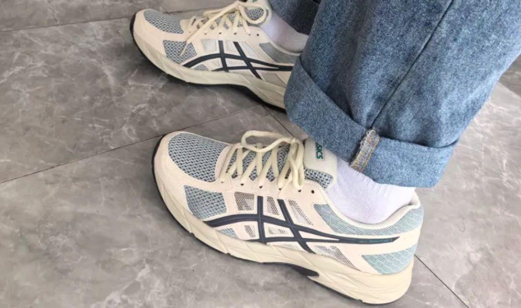 ASICS Gel contend 4 blue/beige