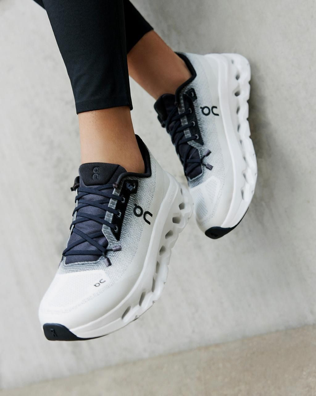 ON Cloudtilt trainers black ivory