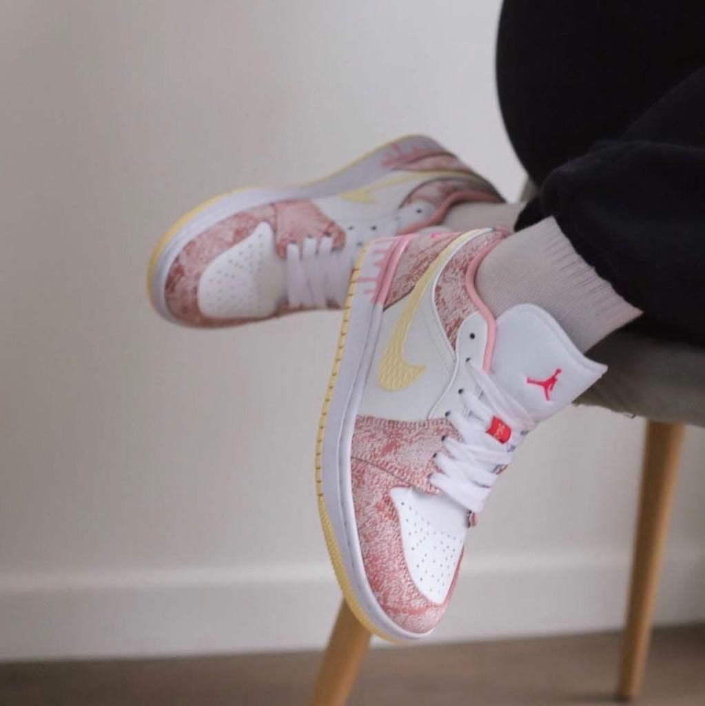 Jordan 1 low "Paint Drip"