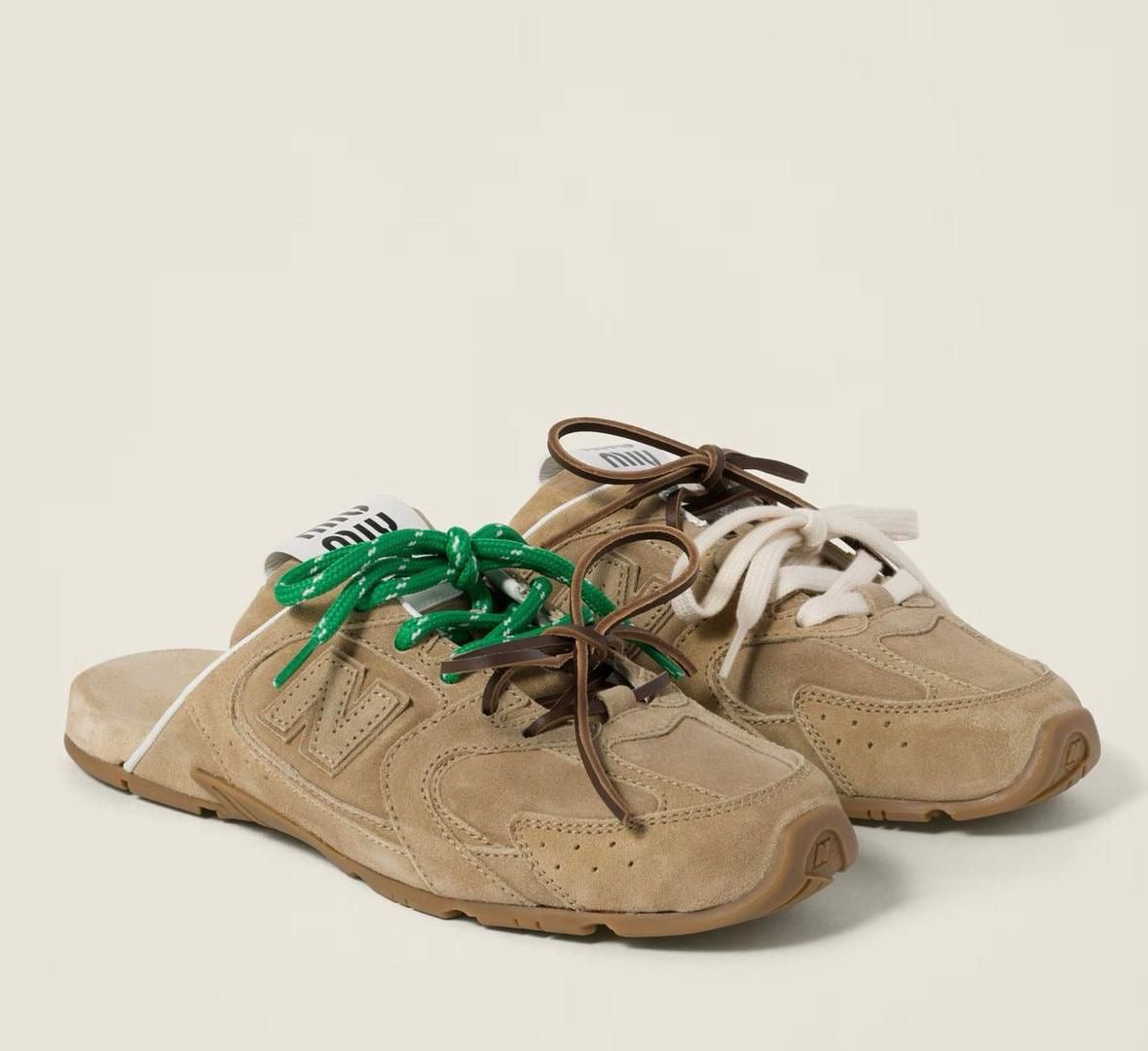 New Balance 530 SL Mule Miu Miu Ecru