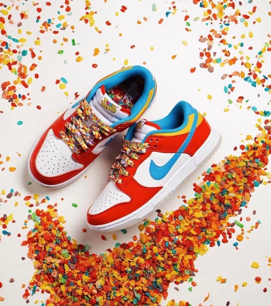 LeBron James x Nike Dunk Low “Fruity Pebbles