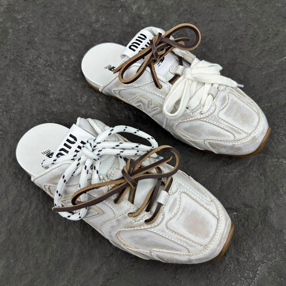 New Balance 530 SL Mule Miu Miu White