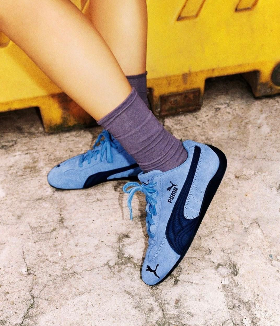 Puma Speedcat Archive Team Light Blue Club Navy