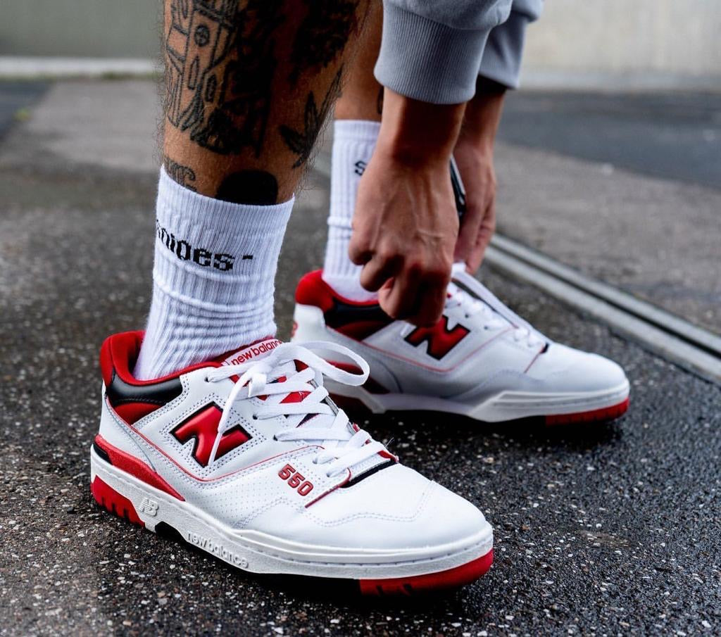 New Balance 550 White Red