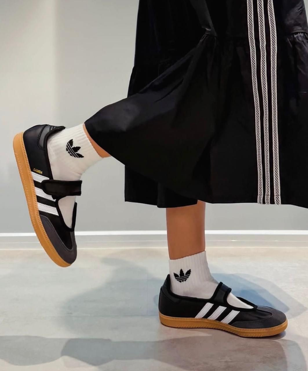 adidas Samba Jane Black White Gum