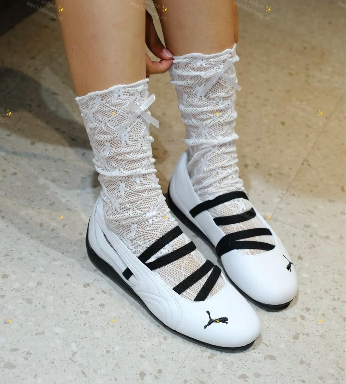 Puma Speedcat Ballet White Black