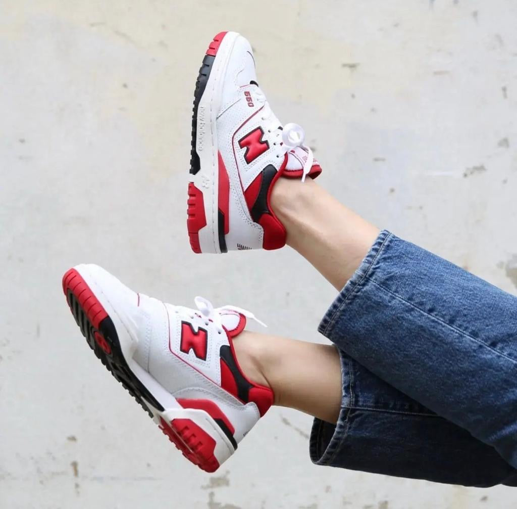 New Balance 550 White Red