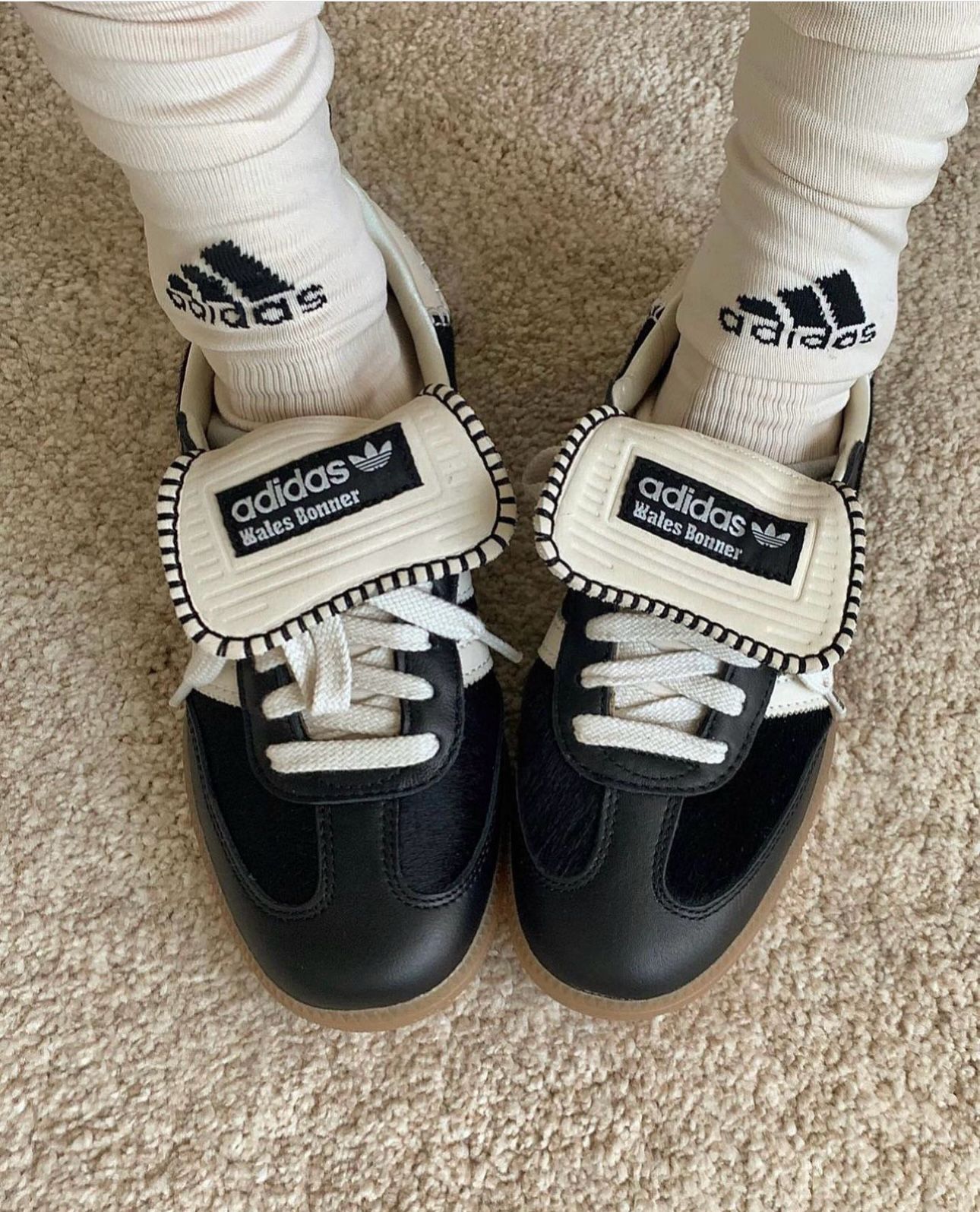 Adidas samba x Wales Bonner “Pony black”