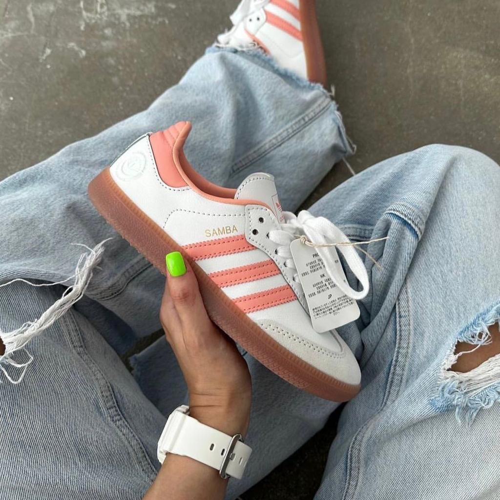 adidas Samba OG White Wonder Clay Gum