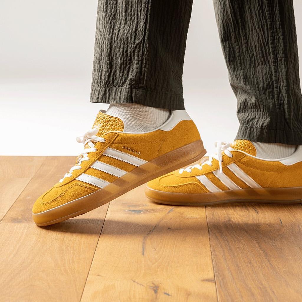 adidas Gazelle Indoor Orange Peel White