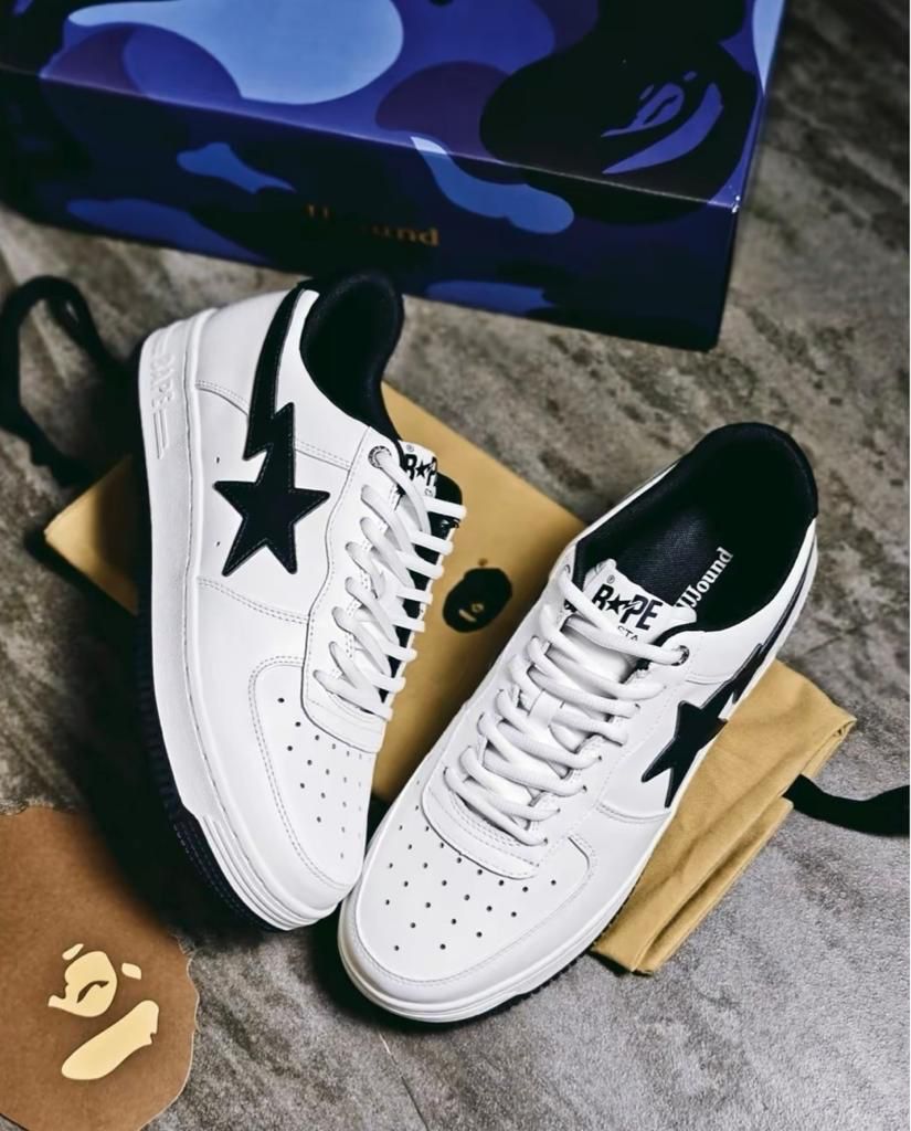 A Bathing Ape Bape Sta JJJJound White Navy