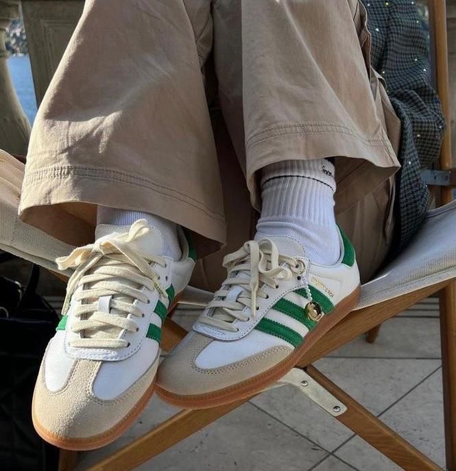adidas Samba OG Sporty & Rich White Green