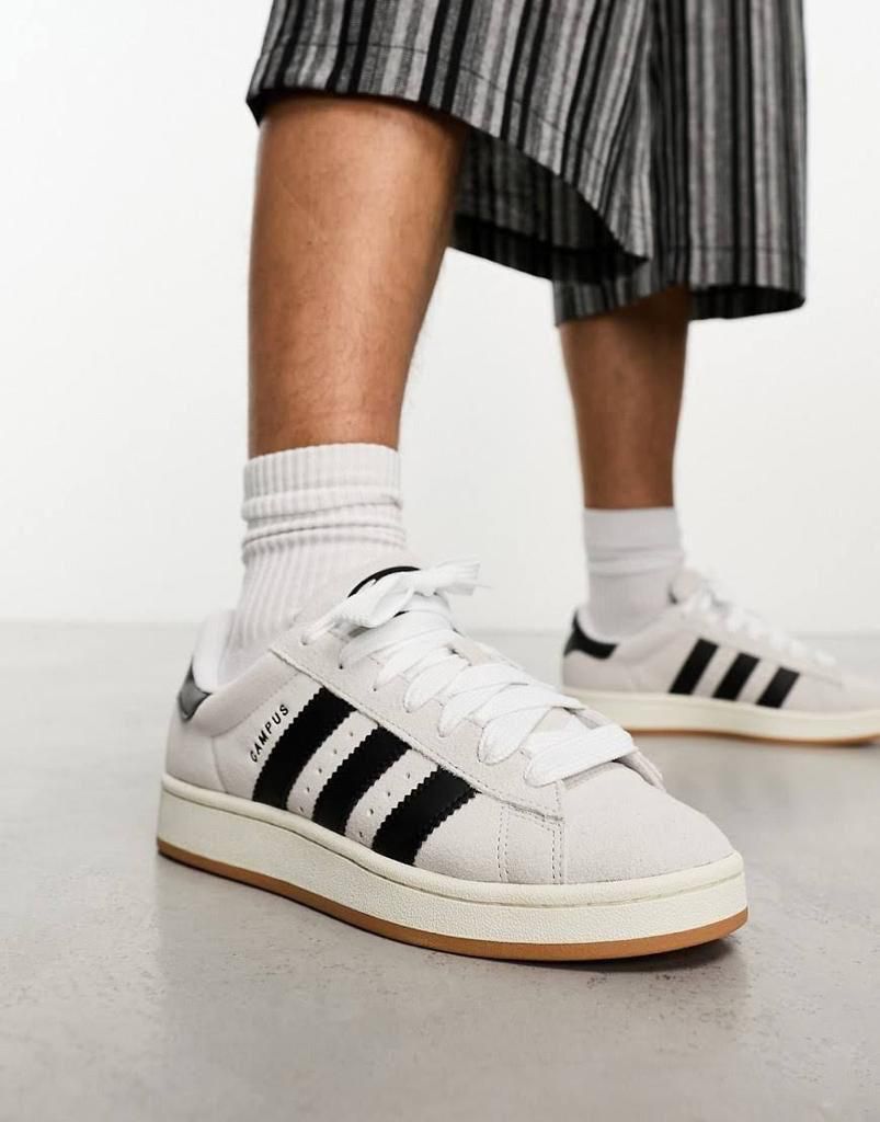 adidas Campus 00s Crystal White Core Black