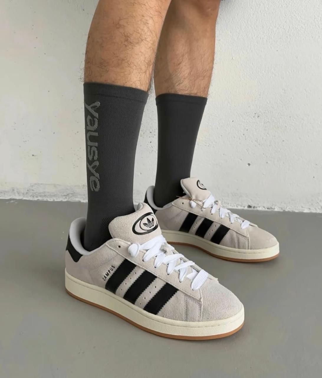 adidas Campus 00s Crystal White Core Black
