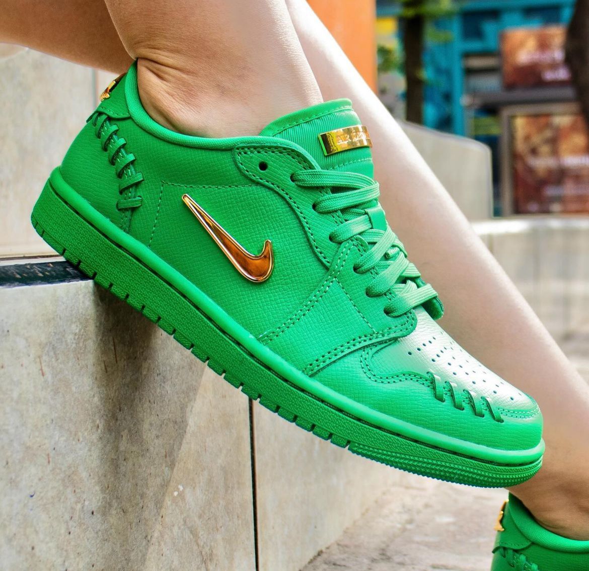Air Jordan 1 Low 'Method of Make - Lucky green’