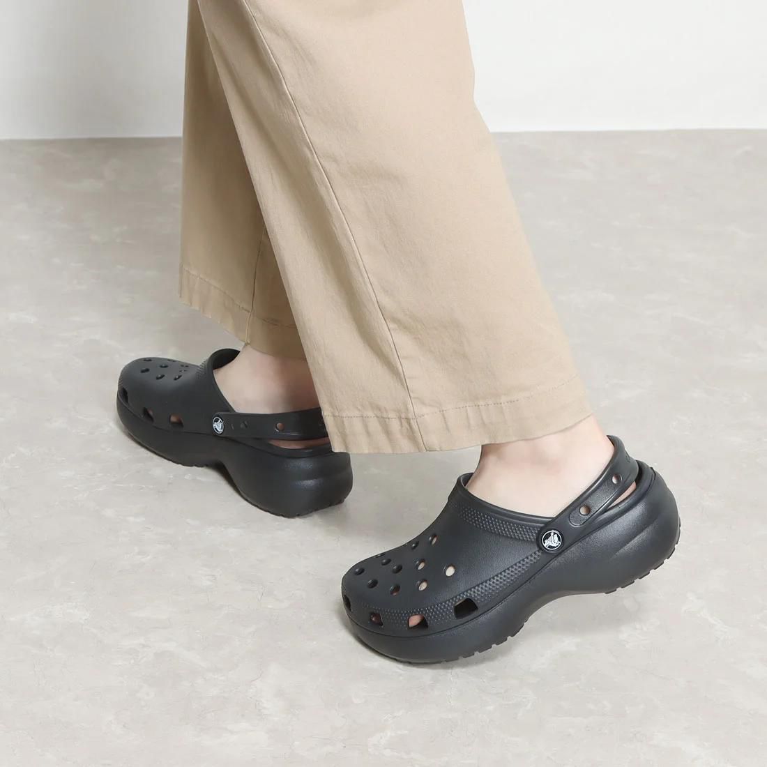 Crocs Classic Platform Clog black