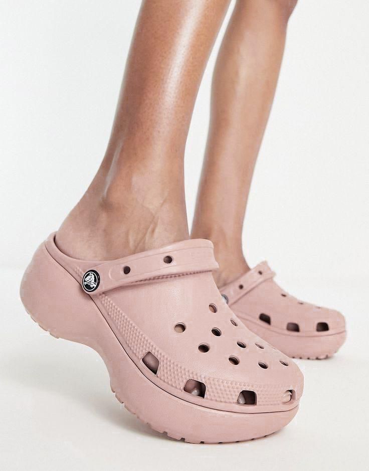 Crocs Classic Platform Clog Pink