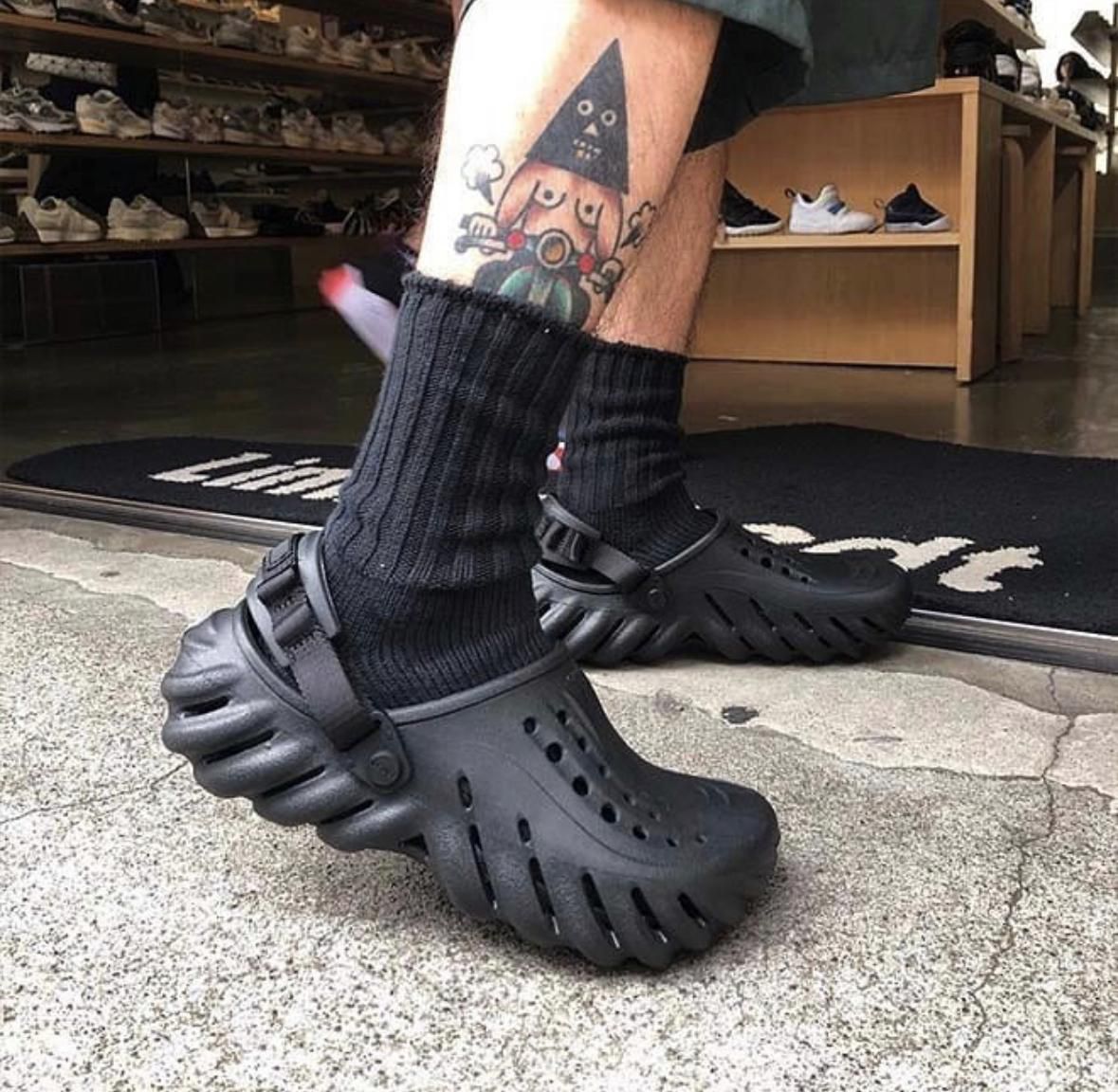 crocs Echo Clog Black