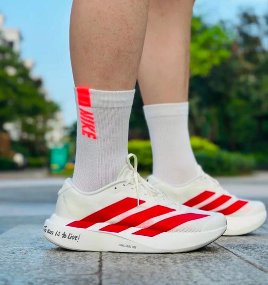 adidas Adizero EVO SL Off White Better Scarlet