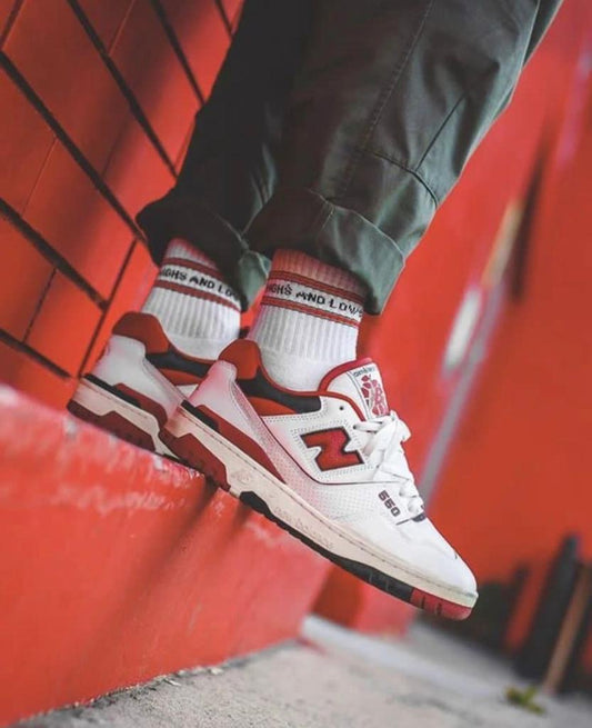 New Balance 550 White Red