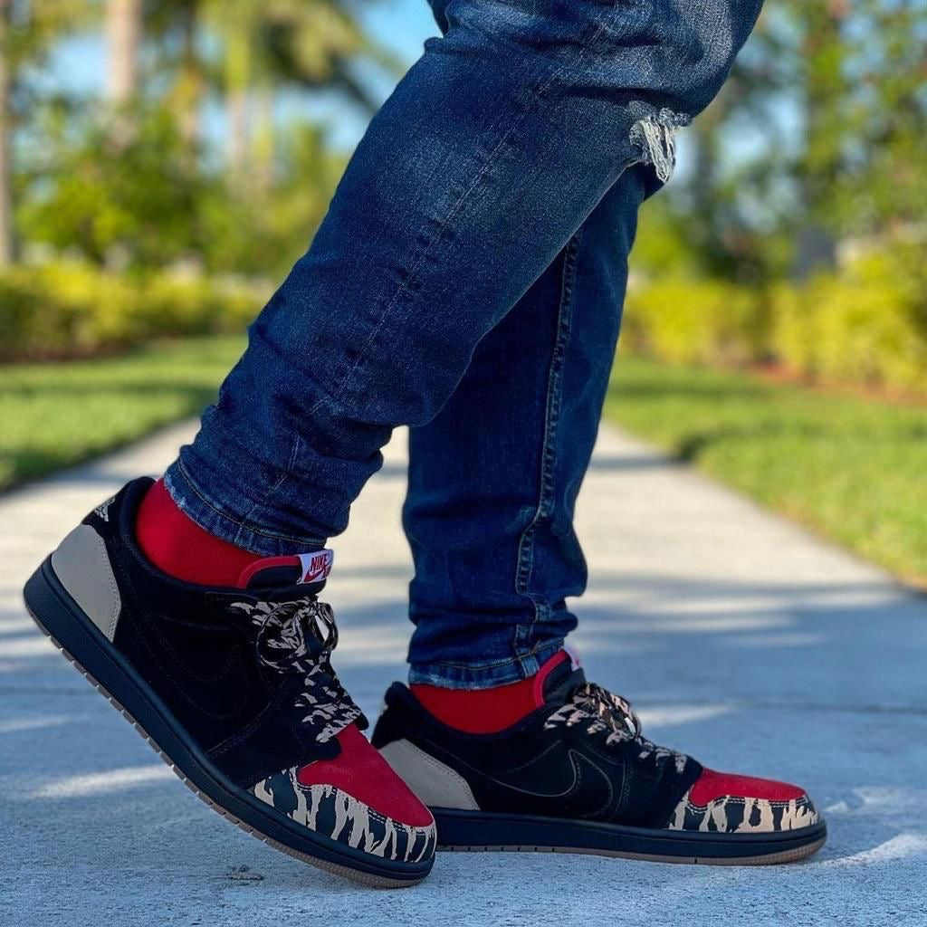 SoleFly x Air Jordan 1 Low Carnivore