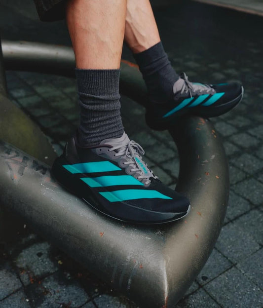 adidas Adizero Evo SL Black Pure Teal