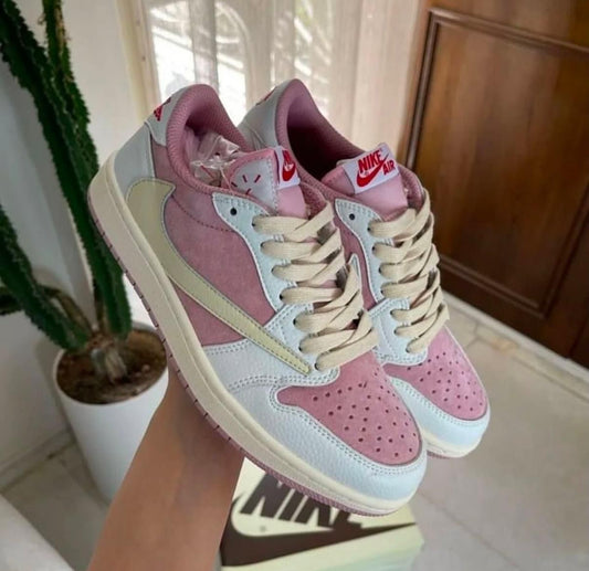 Air Jordan Travis Scott x Air Jordan 1 Low OG "Shy Pink"