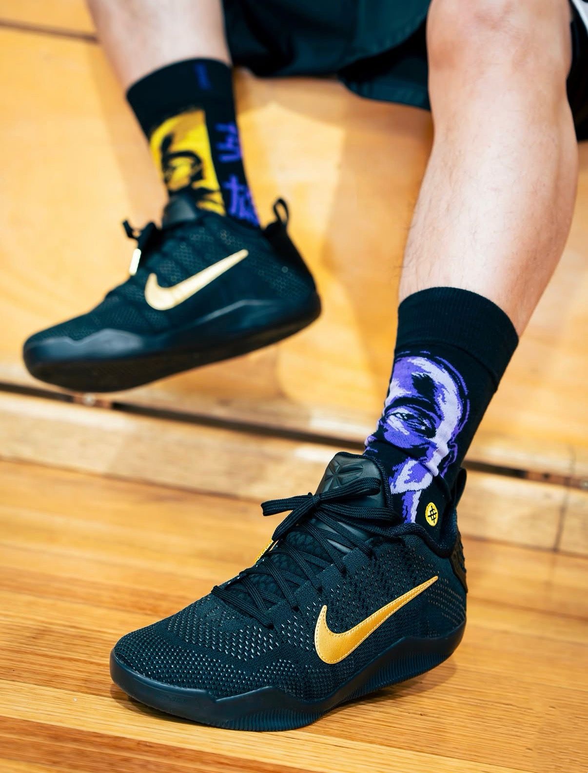Nike Kobe 11 Elite Low Protro Fade to Black，