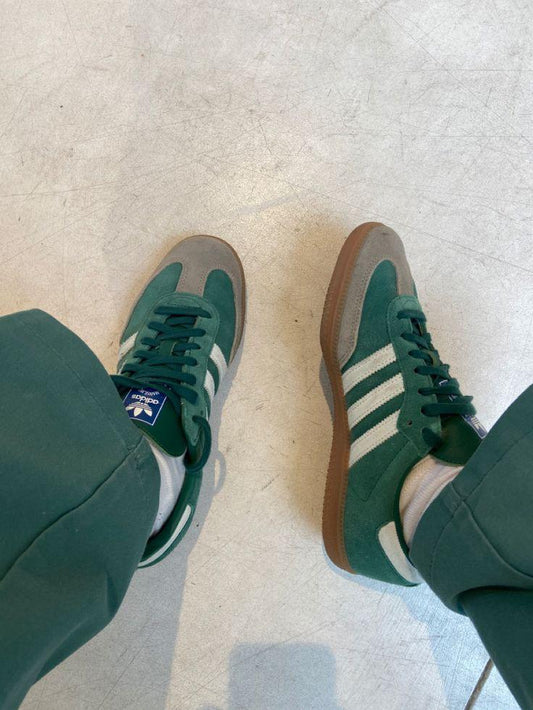 adidas Samba OG Collegiate Green Gum Grey Toe