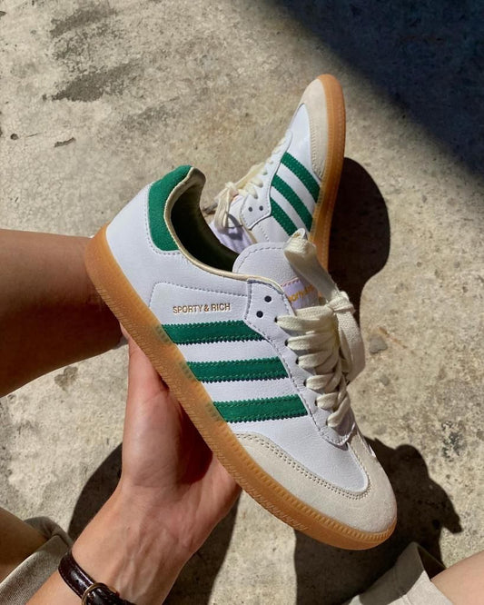 adidas Samba OG Sporty & Rich White Green