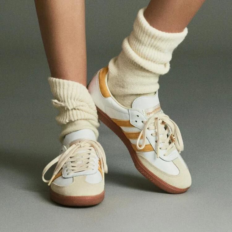 adidas Samba Sporty & Rich White Bold Gold