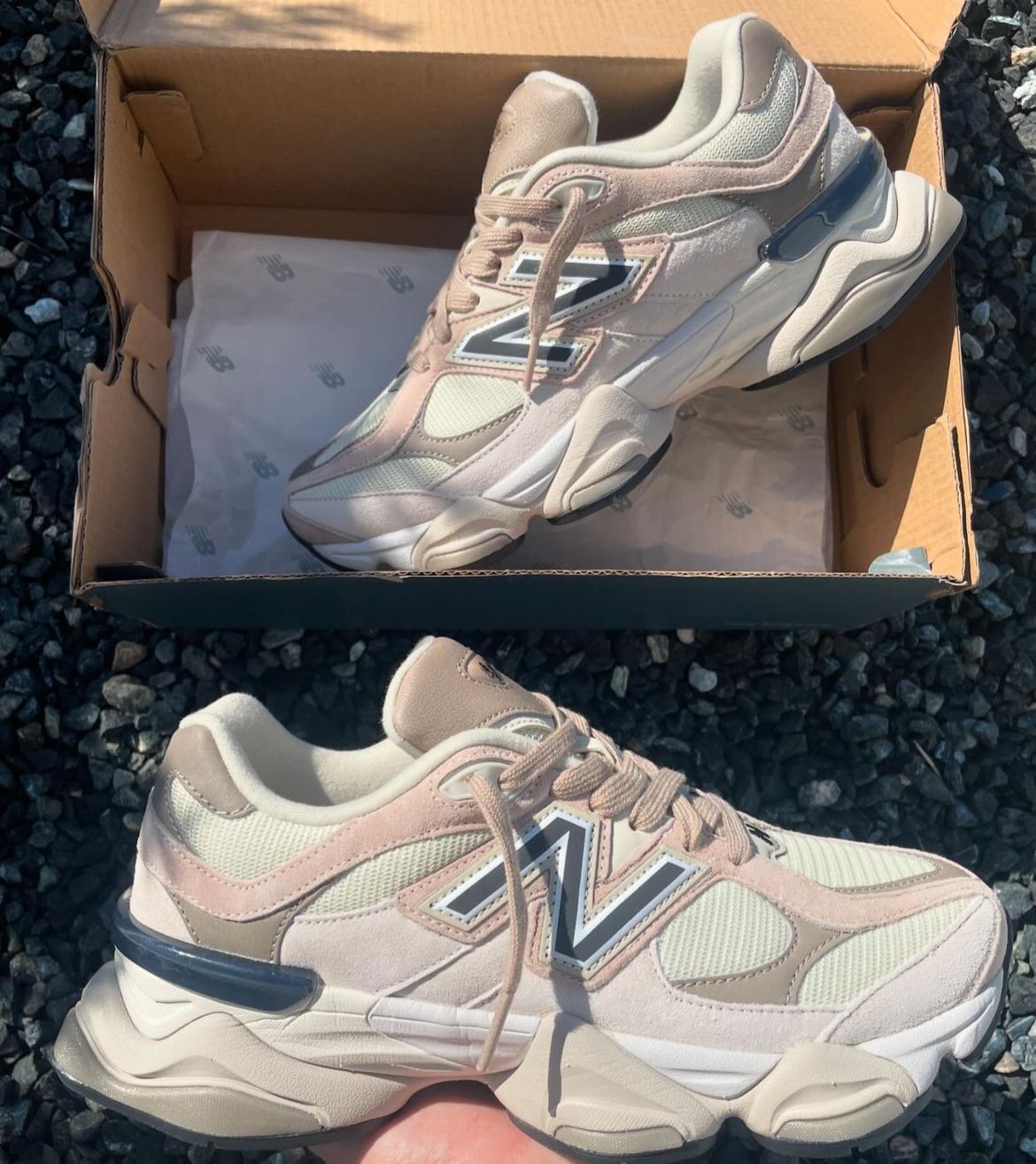 New balance 9060 “Beige Crem Light brown”